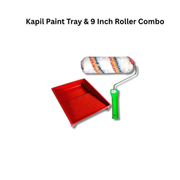 Kapil Paint Tray & 9 Inch Roller Combo