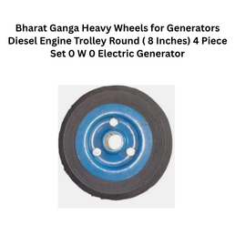 Bharat Ganga Heavy Wheels for Generators Diesel Engine Trolley