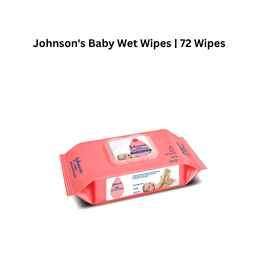 Johnson's Baby Wet Wipes | 72 Wipes