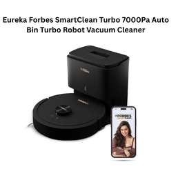 Eureka Forbes SmartClean Turbo 7000Pa Auto Bin Turbo Robot Vacuum Cleaner