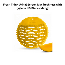 Fresh Think Urinal Screen Mat freshness with hygiene -10 Pieces Mango