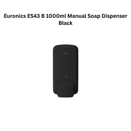 Euronics ES43 B 1000ml Manual Soap Dispenser Black