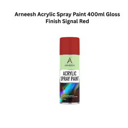 Arneesh Acrylic Spray Paint 400ml - Signal Red