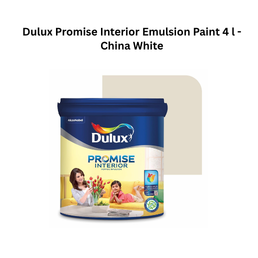 Dulux Promise Interior Emulsion Paint 4 l - China White