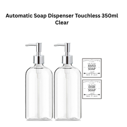 Automatic Soap Dispenser Touchless 350ml Clear