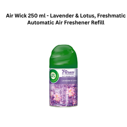 Air Wick 250 ml - Lavender & Lotus, Freshmatic Automatic Air Freshener Refill