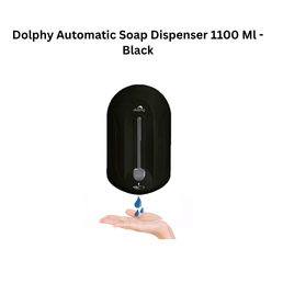 Dolphy Automatic Soap Dispenser 1100 Ml - Black