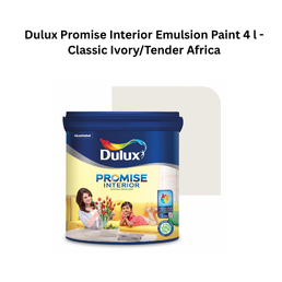 Dulux Promise Interior Emulsion Paint 4 l - Classic Ivory/Tender Africa