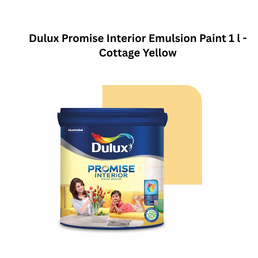 Dulux Promise Interior Emulsion Paint 1L - Cottage Yellow