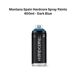 Montana Spain Hardcore Spray Paints 400ml - Dark Blue