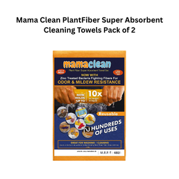 Mama Clean PlantFiber Super Absorbent Cleaning Towels Pack of 2