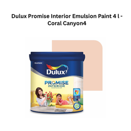 Dulux Promise Interior Emulsion Paint 4 l - Coral Canyon4