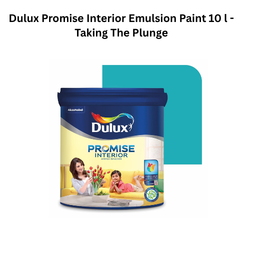 Dulux Promise Interior Emulsion Paint 10 l - Taking The Plunge