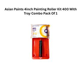 Asian Paints 4inch Painting Roller Kit 400 With Tray Combo Pack Of 1