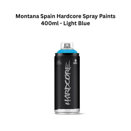 Montana Spain Hardcore Spray Paints 400ml - Light Blue