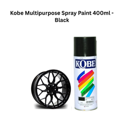 Kobe Multipurpose Spray Paint 400ml - Black