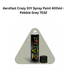 Aerofast Crazy DIY Spray Paint 400ml - Pebble Grey 7032