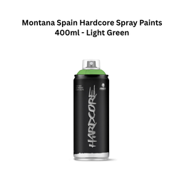 Montana Spain Hardcore Spray Paints 400ml - Light Green
