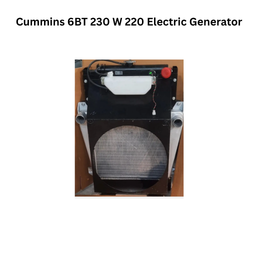 Cummins 6BT 230 W 220 Electric Generator