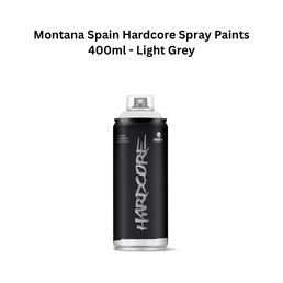 Montana Spain Hardcore Spray Paints 400ml - Light Grey