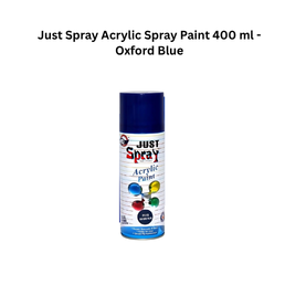 Just Spray Acrylic Spray Paint 400ml - Oxford Blue