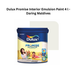 Dulux Promise Interior Emulsion Paint 4 l - Daring Maldives