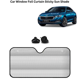 KINGSWAY® Car Window Foil Curtain Sticky Sun Shade Compatible with Ford Endeavour