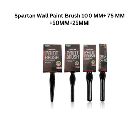 Spartan Wall Paint Brush 100 MM+ 75 MM +50MM+25MM pack of 1