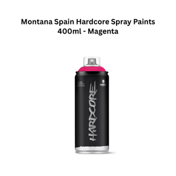 Montana Spain Hardcore Spray Paints 400ml - Magenta