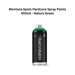 Montana Spain Hardcore Spray Paints 400ml - Natura Green