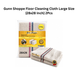 Gunn Shoppe Floor Cleaning Cloth Large Size [28x28 Inch] 2Pcs