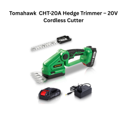 Tomahawk CHT-20A Hedge Trimmer – 20V Cordless Cutter