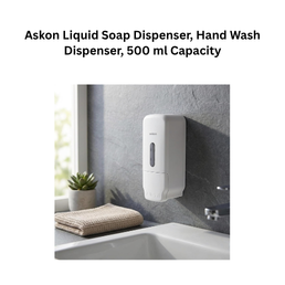 Askon Liquid Soap Dispenser, Hand Wash Dispenser, 500 ml Capacity