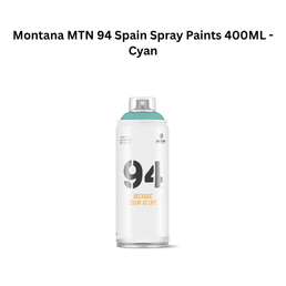 Montana MTN 94 Spain Spray Paints 400ML - Cyan