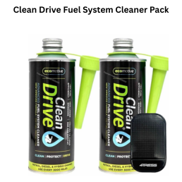 2 x Clean Drive Car Van Petrol Diesel Injector EGR Valves Diesel Particulate Filter DPF Lambda Sensors Fuel System Cleaner Pack