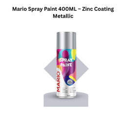 Mario Spray Paint 400ML - Zinc Coating Metallic