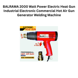 Balrama 2000 Watt Power Electric Heat Gun Industrial Electronic Commercial