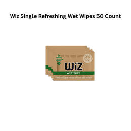 Wiz Single Refreshing Wet Wipes 50 Count