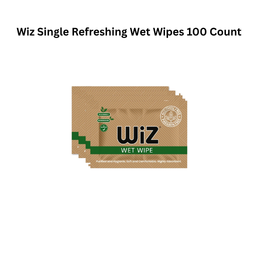 Wiz Single Refreshing Wet Wipes 100 Count