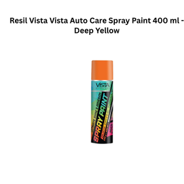 Resil Vista Auto Care Spray Paint 400ml - Deep Yellow