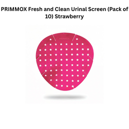 PRIMMOX Fresh and Clean Urinal Screen (Pack of 10) Strawberry