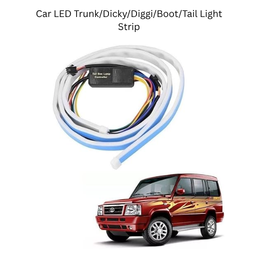 AOSIS-Car Bumper Protector/Bumper Guard for Tata Sumo Gold with Single Chrome Stripe (4-Pcs)