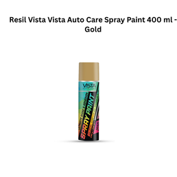 Resil Vista Auto Care Spray Paint 400ml - Gold