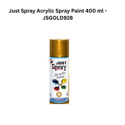 Just Spray Acrylic Spray Paint 400ml - JSGOLD928