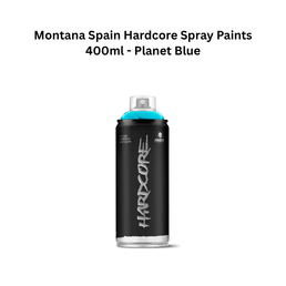 Montana Spain Hardcore Spray Paints 400ml - Planet Blue