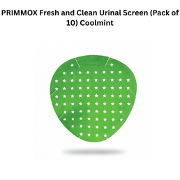 PRIMMOX Fresh and Clean Urinal Screen (Pack of 10) Coolmint