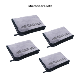 CAR101 Microfiber Cloth - 1Pcs - 60x50 cm - 600 GSM - Blue | Multipurpose | Lint-FreeMicrofibre Towels for Car, Bike & Household Cleaning