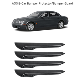 AOSIS-Car Bumper Protector/Bumper Guard for Tata Sumo Gold with Single Chrome Stripe (4-Pcs)