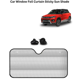 KINGSWAY® Car Window Foil Curtain Sticky Sun Shade Compatible with Kia Carnival