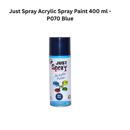 Just Spray Acrylic Spray Paint 400ml - P070 Blue